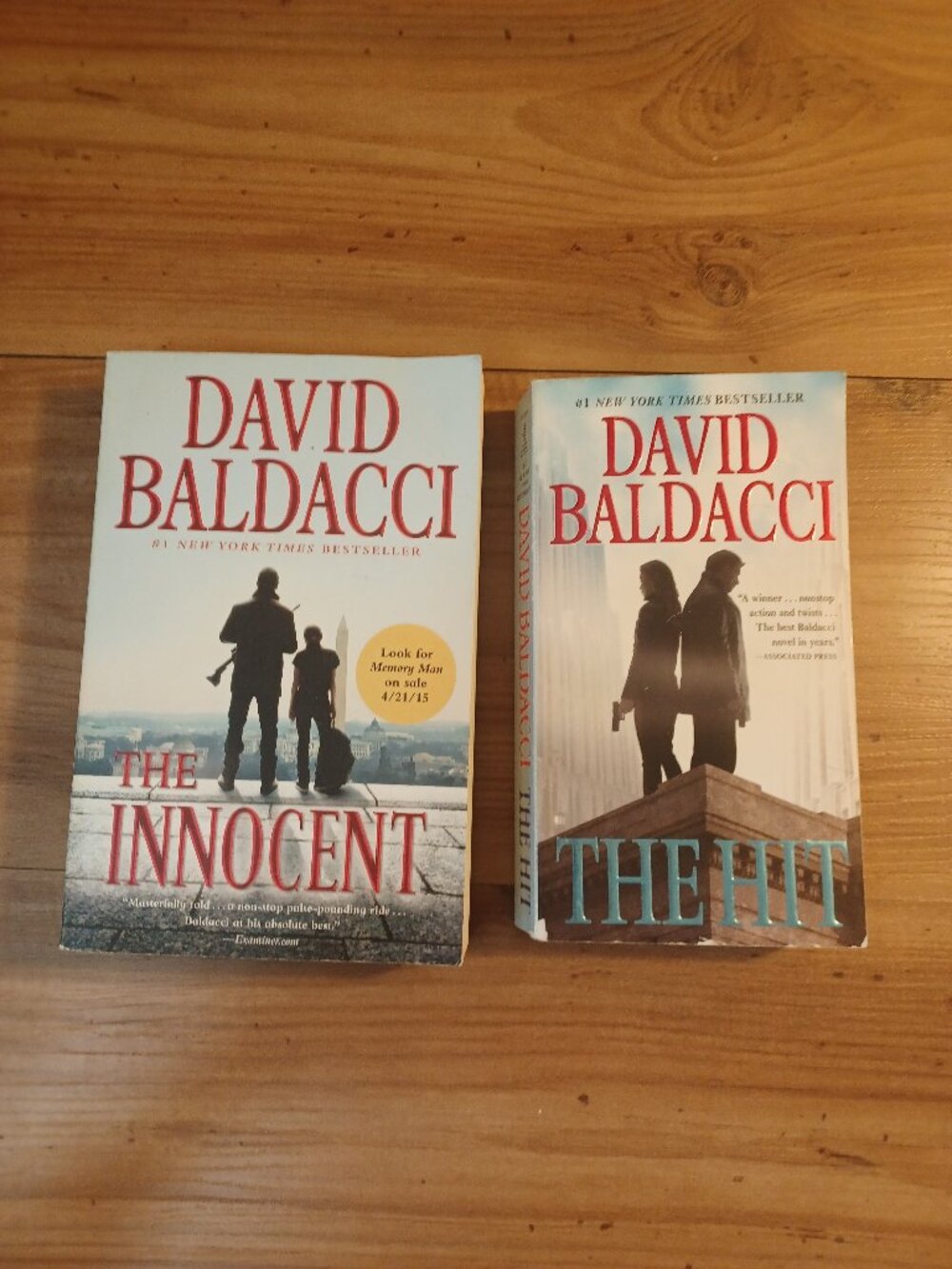 The Hit By David Baldaeci Lot Of 2 Books